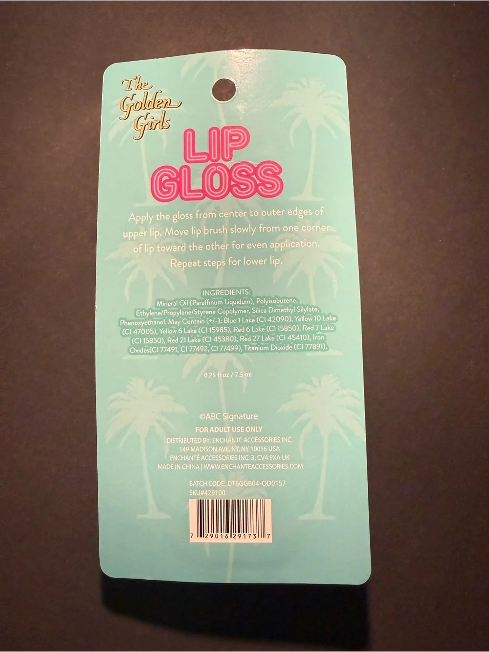 The Golden Girls Shimmer Lip Gloss - Pink & Coral Assortment